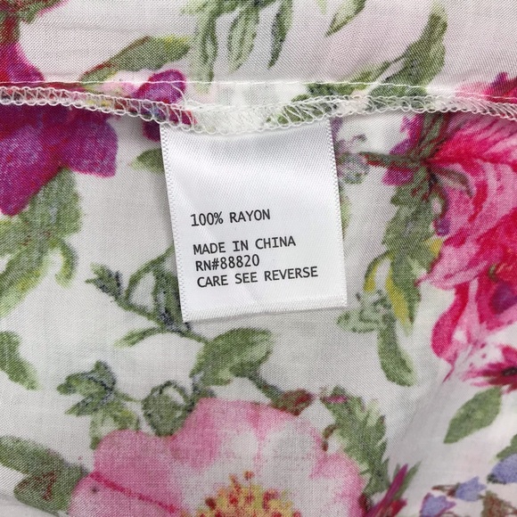 Anne Carson 100% Rayon Women’s Top-Blouse - S - Picture 13 of 15